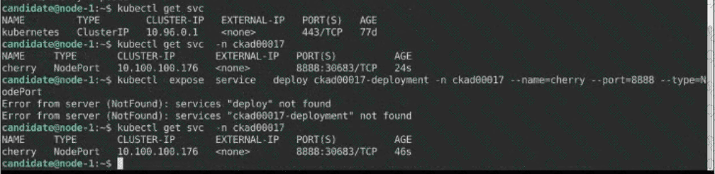 CKAD question answer